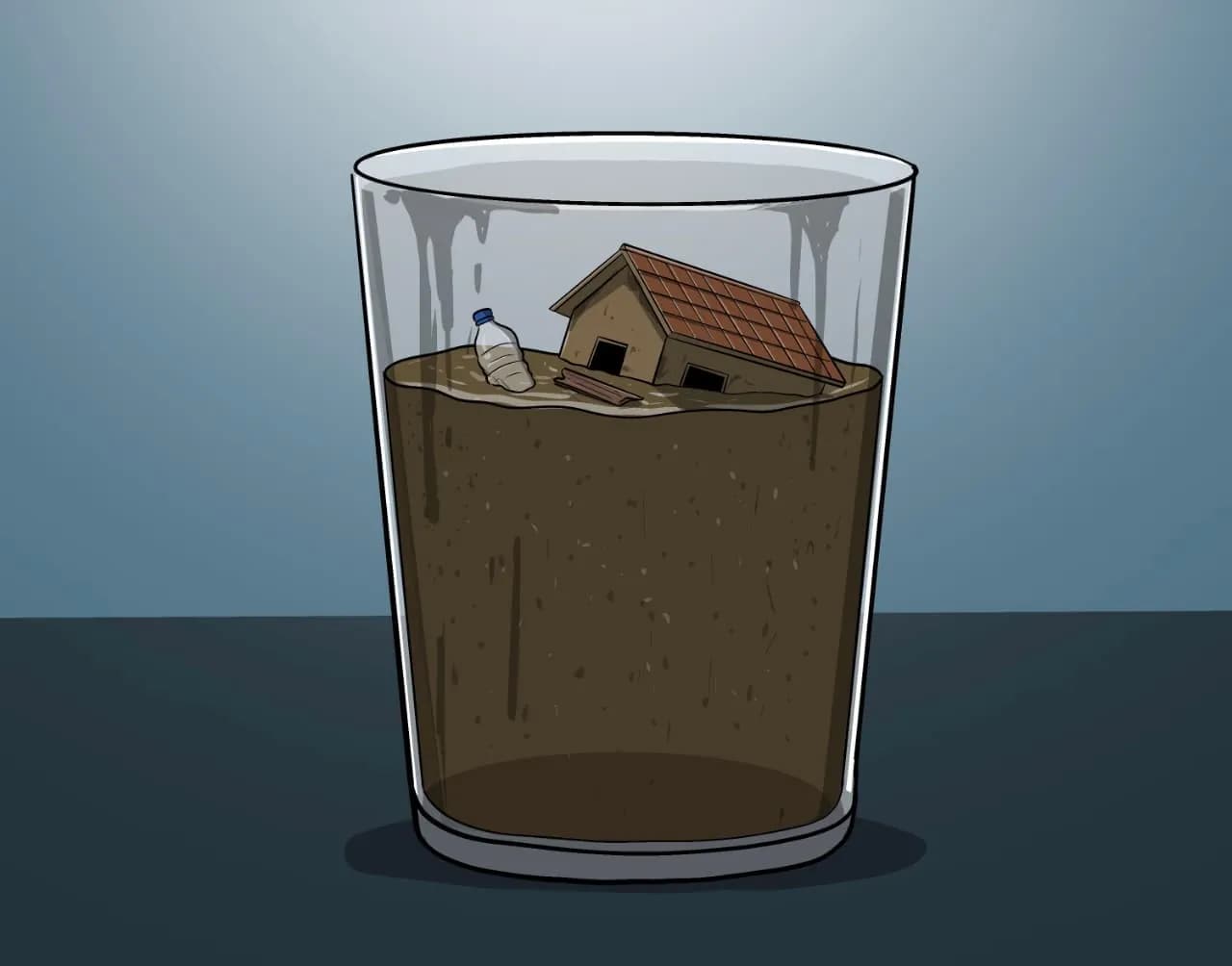 Perihnya Bertahan Hidup di Bantaran Ciliwung: Melawan Strok saat Rumah Tersapu Banjir