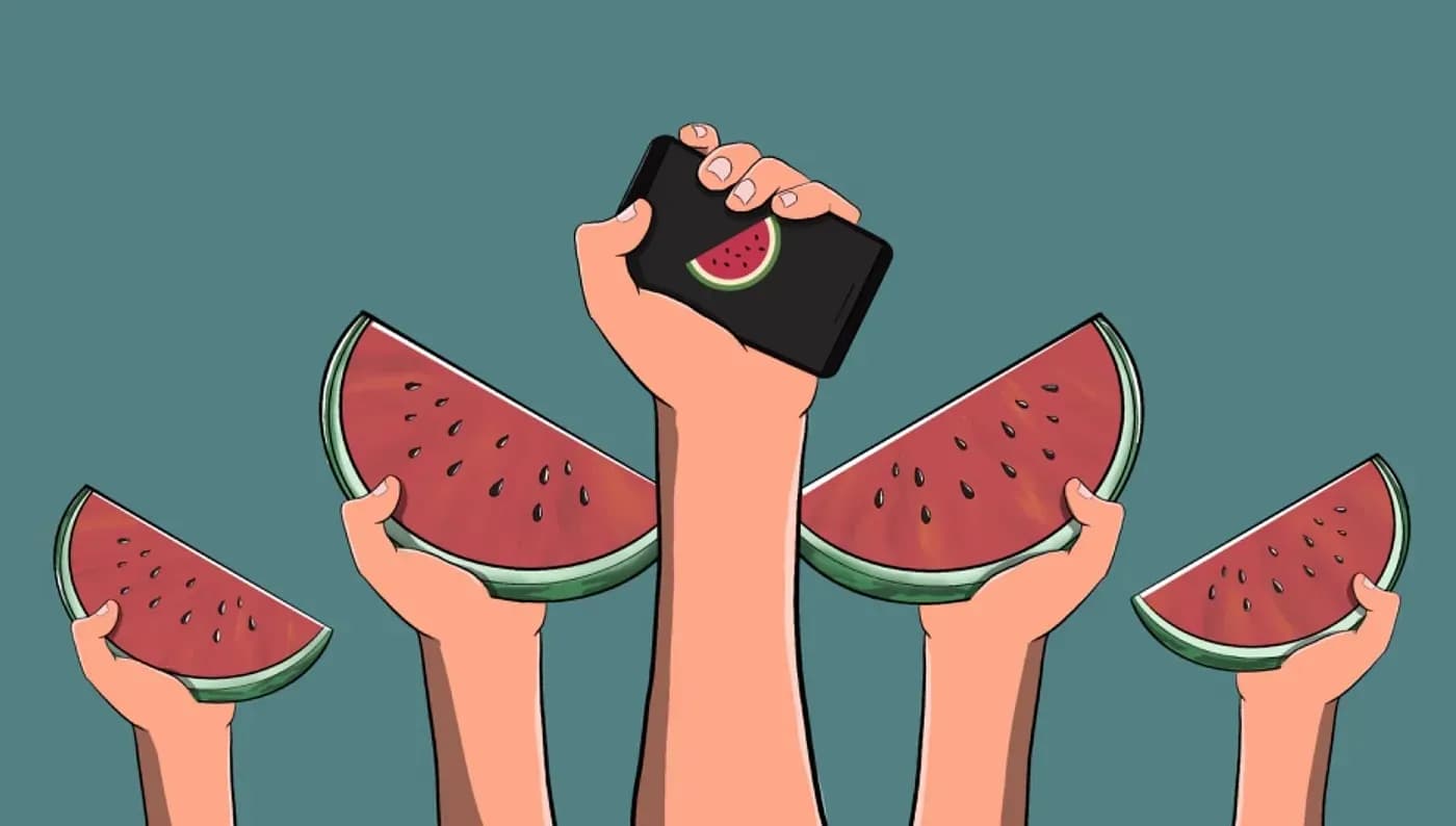 Saat Ada Semangka di Logo Media