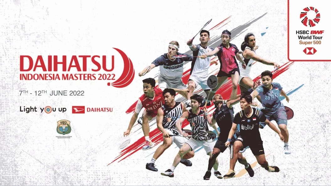 Turnamen Bulutangkis Daihatsu Indonesia Masters 2022 Siap Digelar