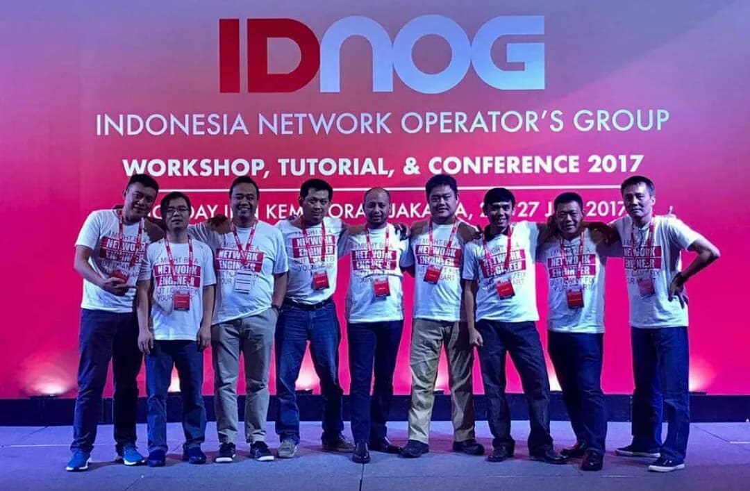 IDNOG Update Teknologi dan Tingkatkan Keahlian Engineer Jaringan Indonesia