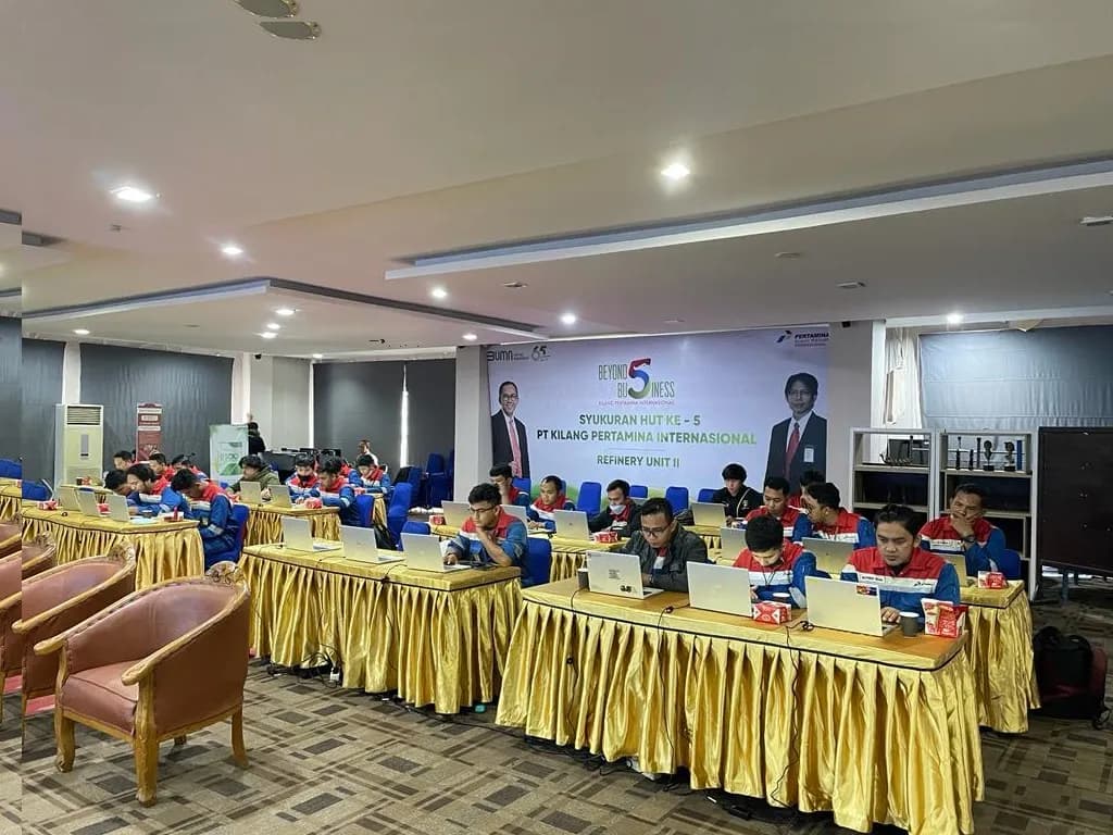 Ukur Kemampuan Pekerja, PT KPI RU Dumai Gelar Uji Kompetensi Technical Operation