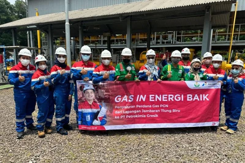 Optimalisasi Pasokan JTB dan Pipa Gresem, PGN Subholding Gas Pertamina Penuhi Kebutuhan Gas Bumi di PT Petrokimia Gresik