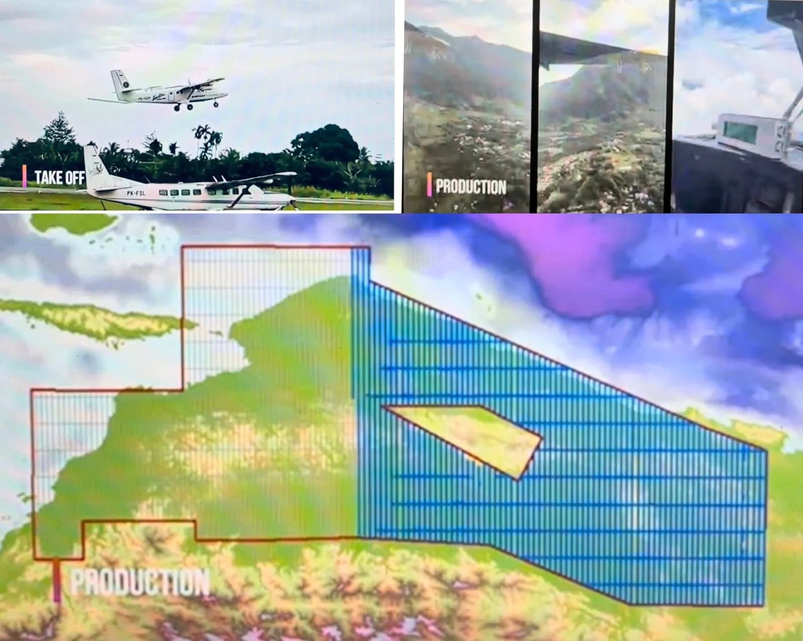 Perdana, Elnusa Lakukan Survey Sub Surface Menggunakan Teknologi Pesawat Udara untuk Project PHE Airborne Gravity Mamberamo - Papua