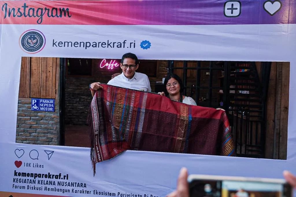 Menparekraf Dorong Pelaku UMKM Balige Toba Tingkatkan Kualitas Lewat Inovasi, Adaptasi, dan Kolaborasi