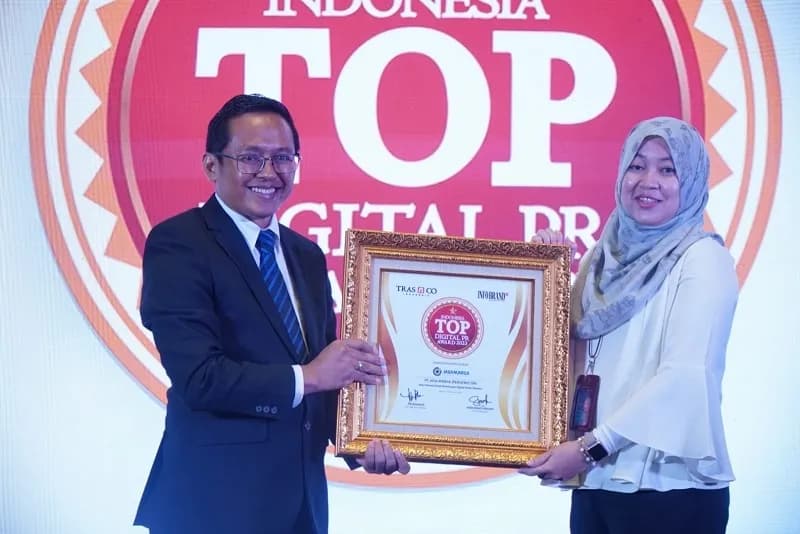 Sukses Manfaatkan Platfrom Digital, Jasa Marga Raih Penghargaan Top Digital Public Relation Award 2023