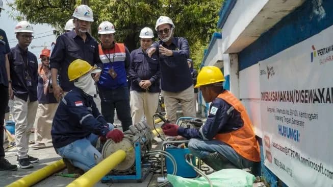 Pastikan Perluasan Pembangunan dan Manfaat Jargas, Komite BPH Migas dan PGN Monitoring Lapangan Jargas di Semarang