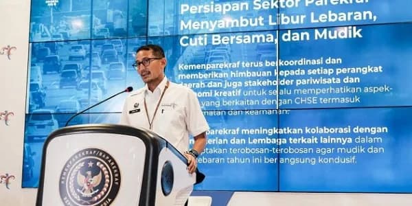 Perputaran Ekonomi di Sektor Parekraf Selama Libur Lebaran 2023 Diproyeksi Capai Rp100 Triliun