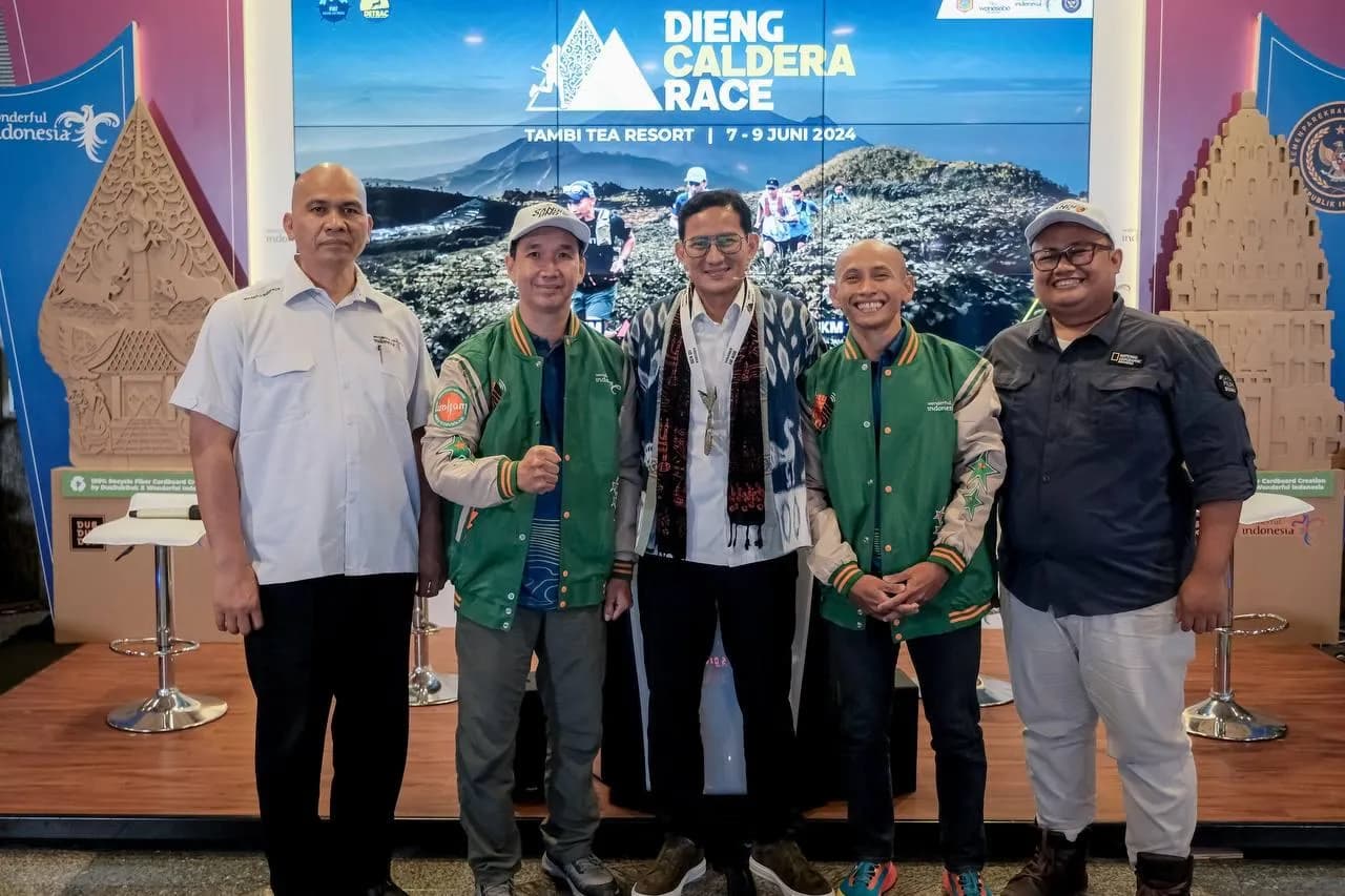 Kemenparekraf Dukung "Dieng Caldera Race 2024" Dorong Kebangkitan Ekonomi dan Buka Lapangan Kerja