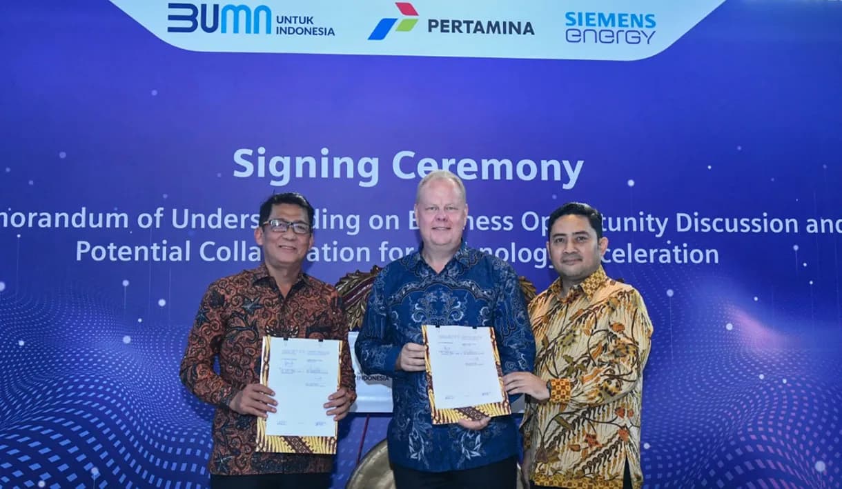 Pertamina-Siemens Energy Siap Wujudkan Transisi Energi Berkelanjutan
