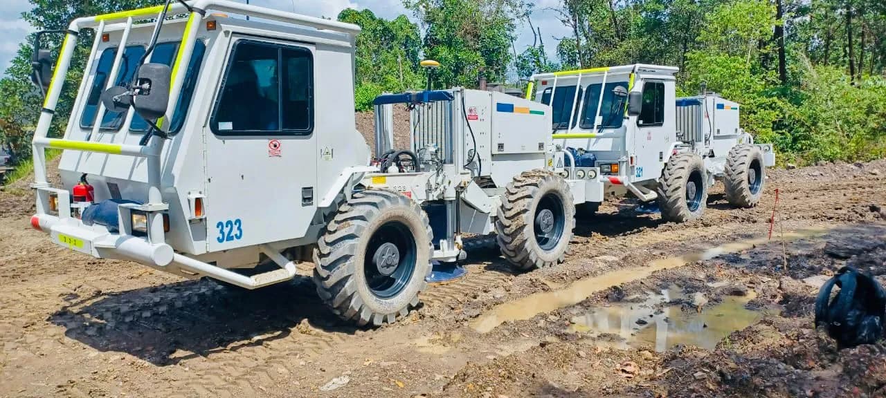 Menjelang Akhir 2024, PT Elnusa Tbk Memulai Survei Seismik Perdana di Area Tambang Batubara dengan Teknologi Vibroseis dan Receiver Modern