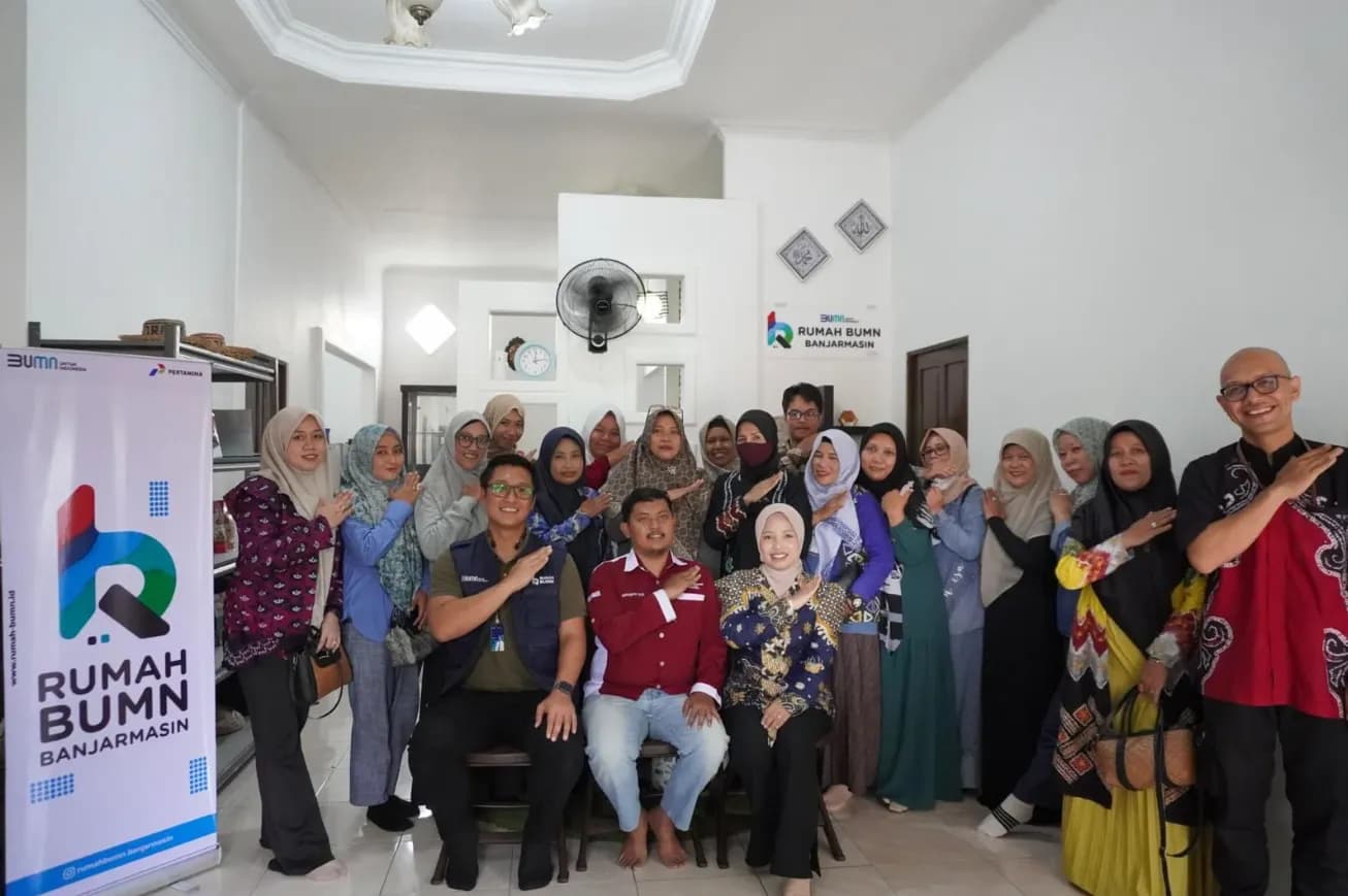 Rumah BUMN Pertamina Perkuat UMKM Banjarmasin Masuk Pasar Global