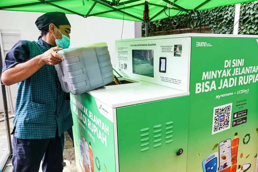 Pertamina Patra Niaga Tambah 25 Titik Ucollect Box, Ubah Jelantah Jadi Rupiah Lewat MyPertamina