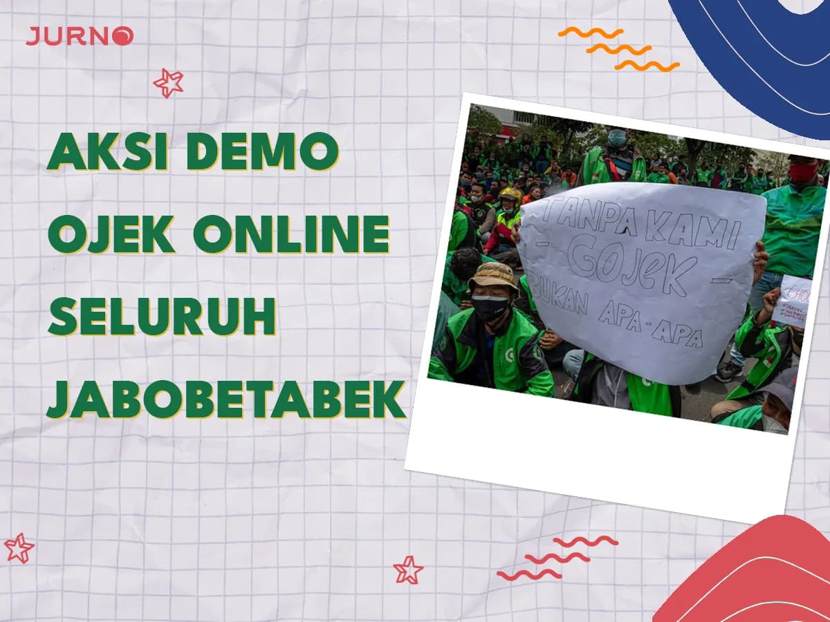 Aksi Demo Ojek Online 29 Agustus 2024