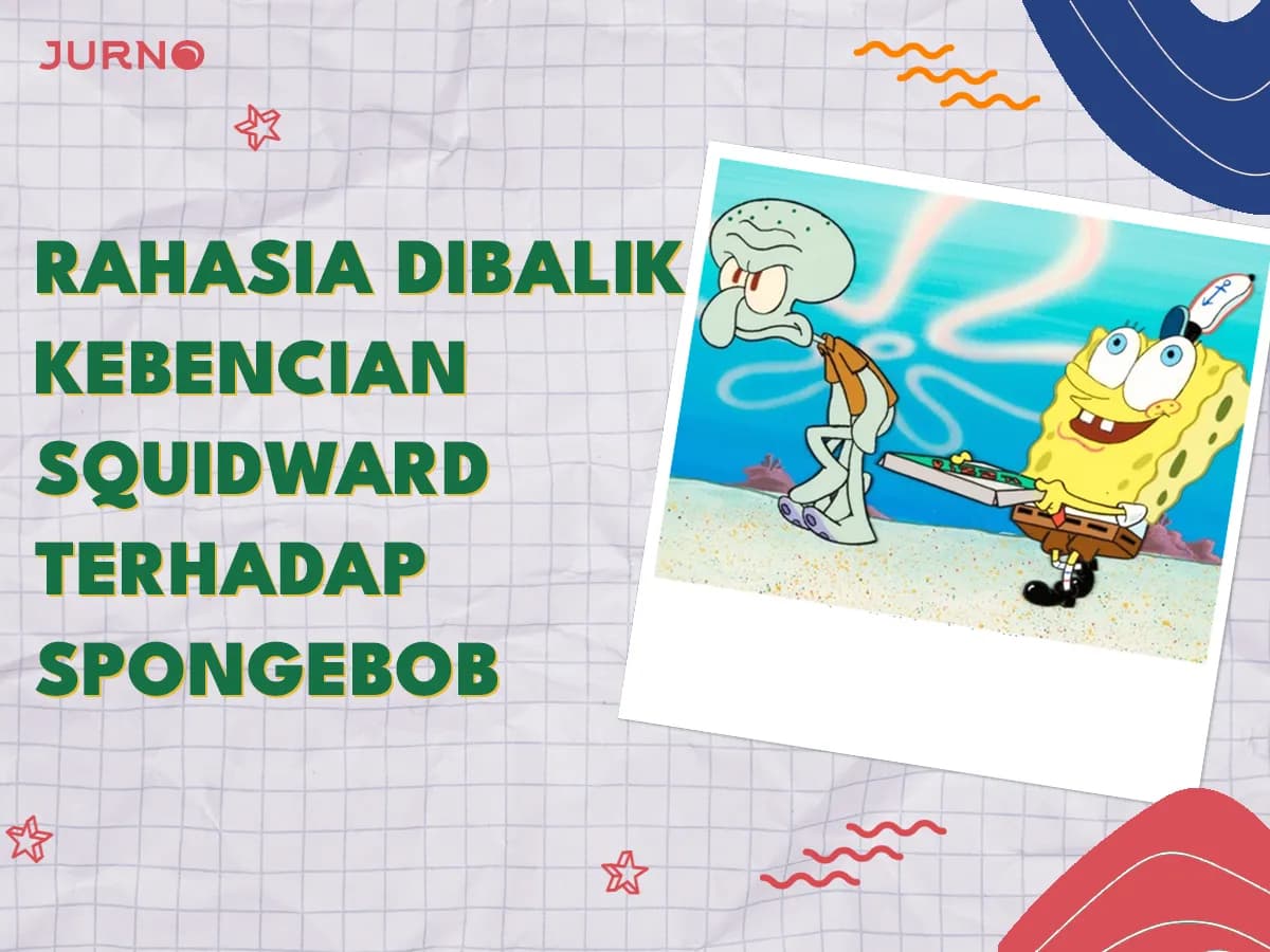 Kenapa Squidward Benci SpongeBob? Ini Alasan yang Mengejutkan!