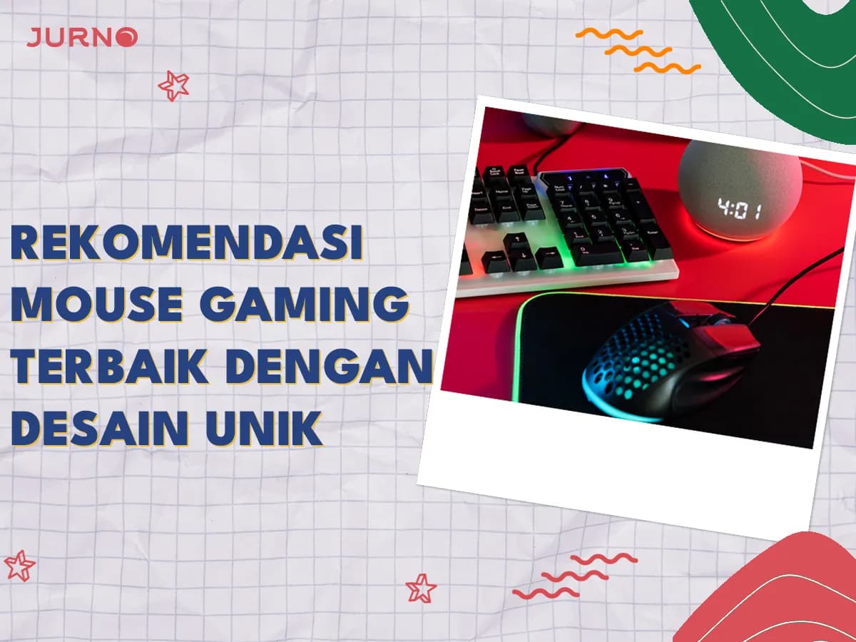 10 Rekomendasi Mouse Gaming Terbaik dengan Desain yang Unik