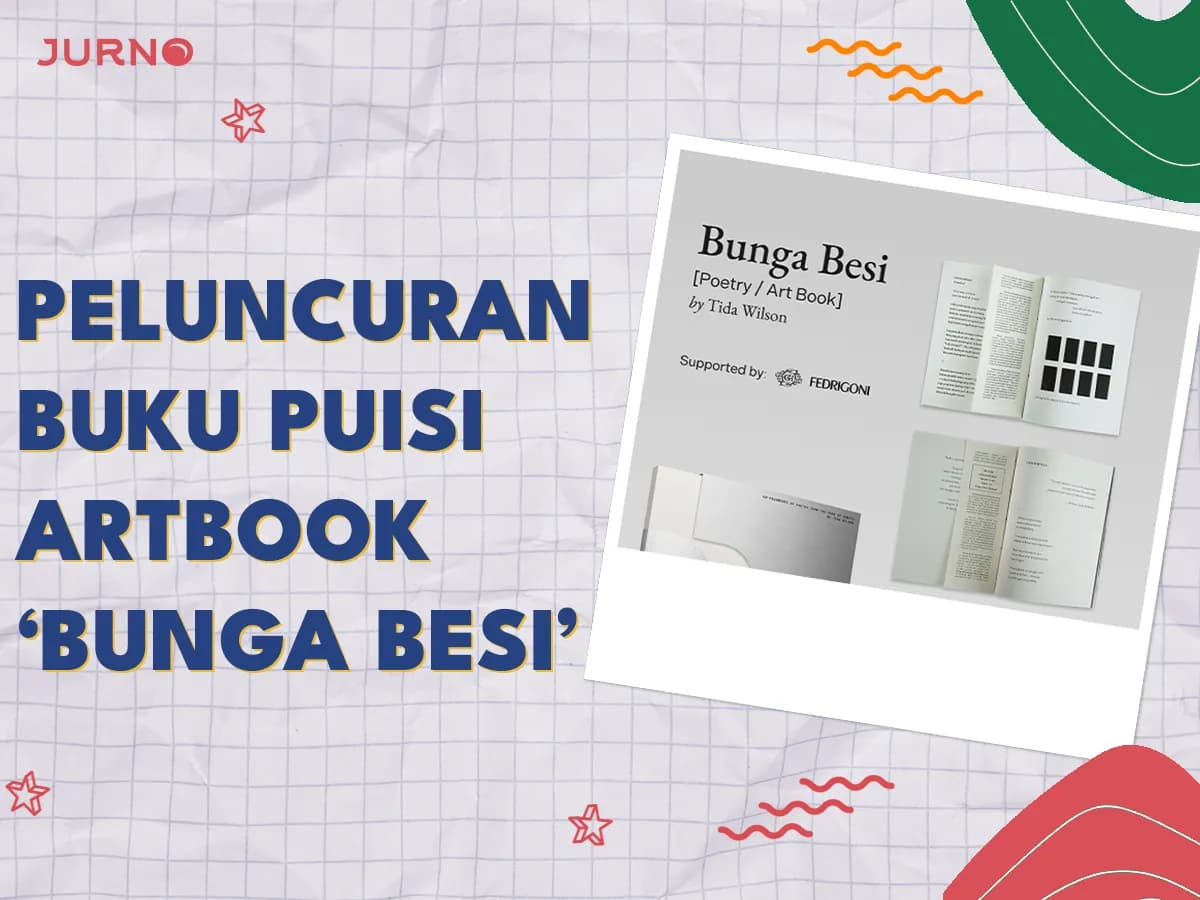 Peluncuran Buku Puisi-Artbook “Bunga Besi” Karya Tida Wilson