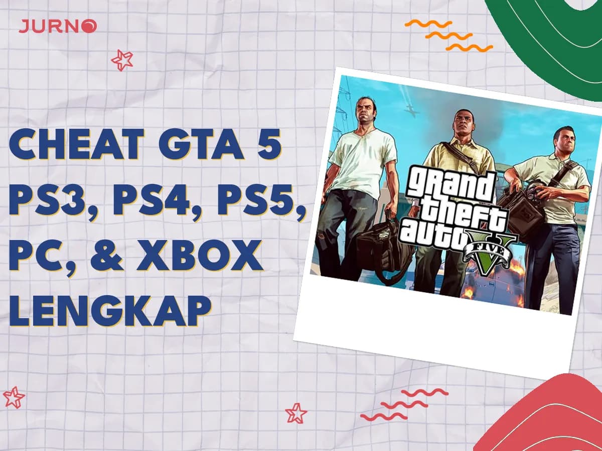 Cheat GTA 5 Lengkap PS3, PS4, PS5, PC, dan Xbox