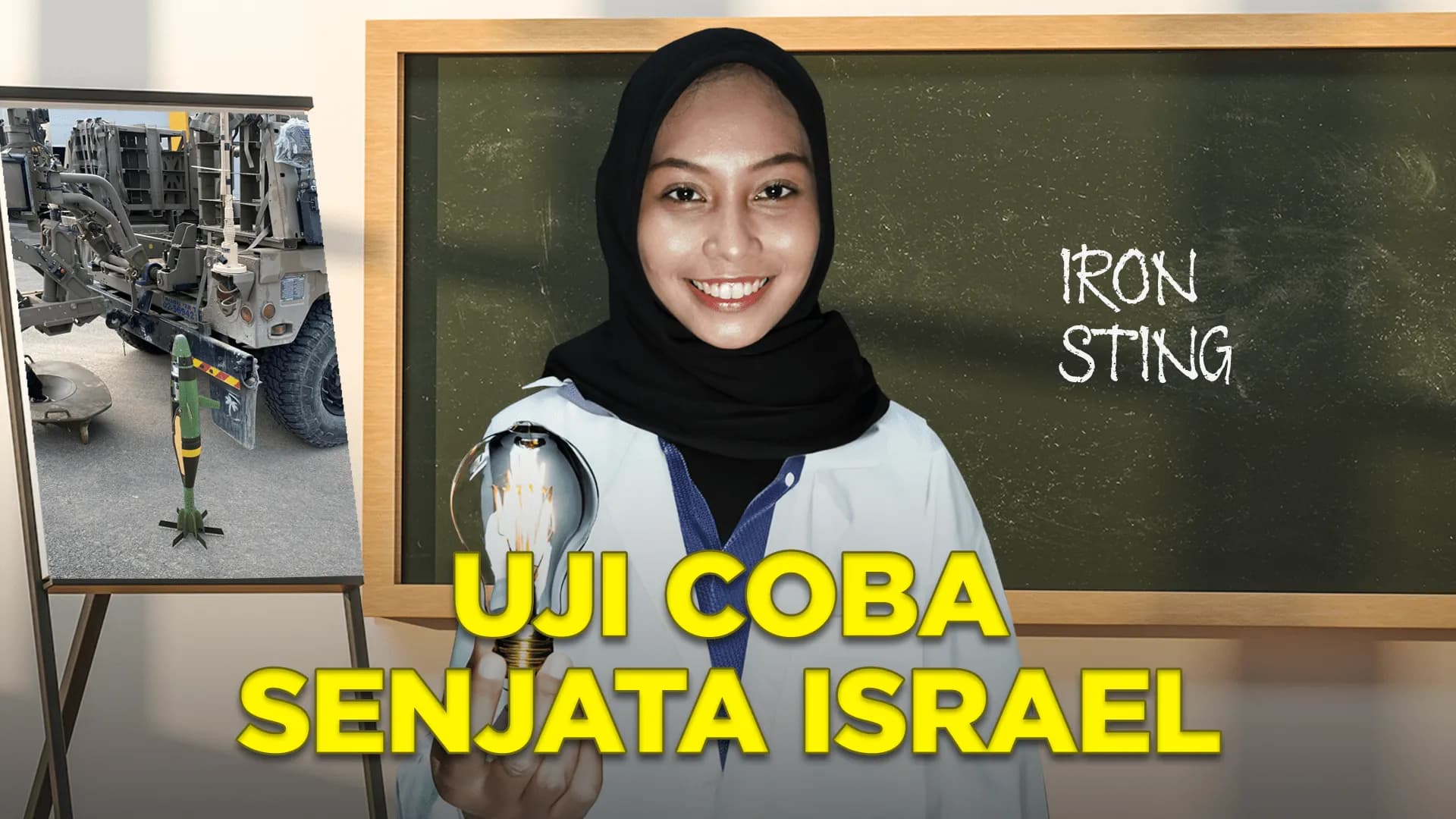 VIDEO: Rahasia Iron Sting dalam Uji Coba Senjata Israel