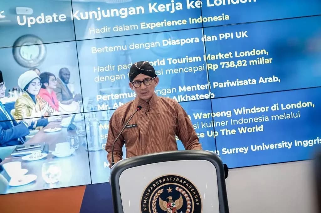 Menparekraf: Indonesia Sukses Lampaui Target Transaksi di WTM London 2022