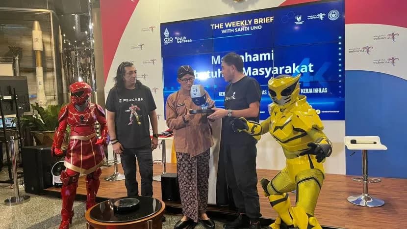 Menparekraf Apresiasi “Balpil” Animasi Superheroes Karya Anak Negeri Menparekraf Apresiasi “Balpil” Animasi Superheroes Karya Anak Negeri