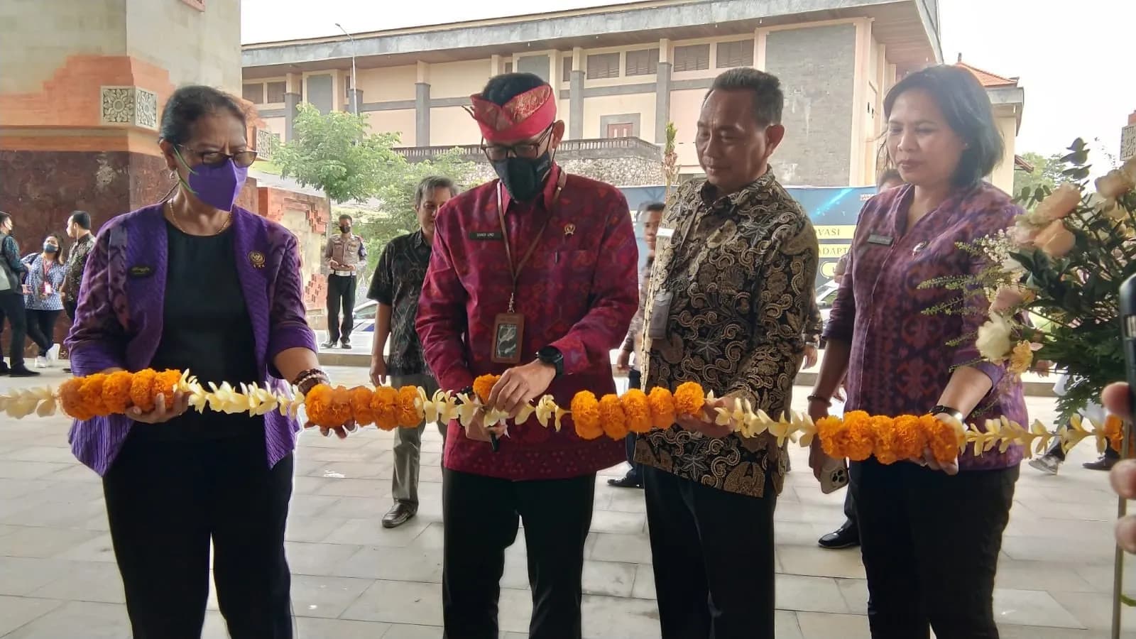 Menparekraf Resmikan Gedung Pascasarjana I Gede Ardika Poltekpar Bali