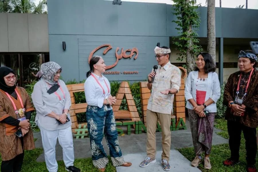 Menparekraf Ajak Chef Petty Pandean-Elliott Kolaborasi Promosikan Kuliner Nusantara di Pasar Global