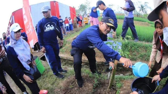 Kontribusi dalam Mitigasi Bencana, Kilang Cilacap Tanam 1.000 Pohon di Lokasi Rawan