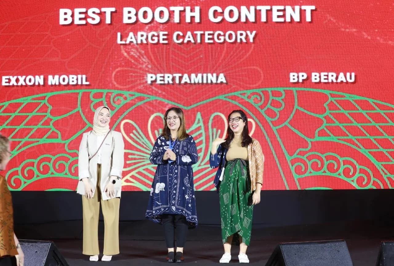 PHE Raih Juara 1 Best Booth Design dan Best Content di Ajang IPA Convex 2023