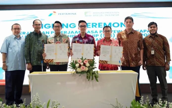 Terus Dukung Pelaksanaan Program B35, PTK Sewakan Kapal Storage FAME kepada APROBI Terus Dukung Pelaksanaan Program B35, PTK Sewakan Kapal Storage FAME kepada APROBI